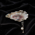 Nyra Lamb Gaze sheep-eye oyster relic by Shell Oracle