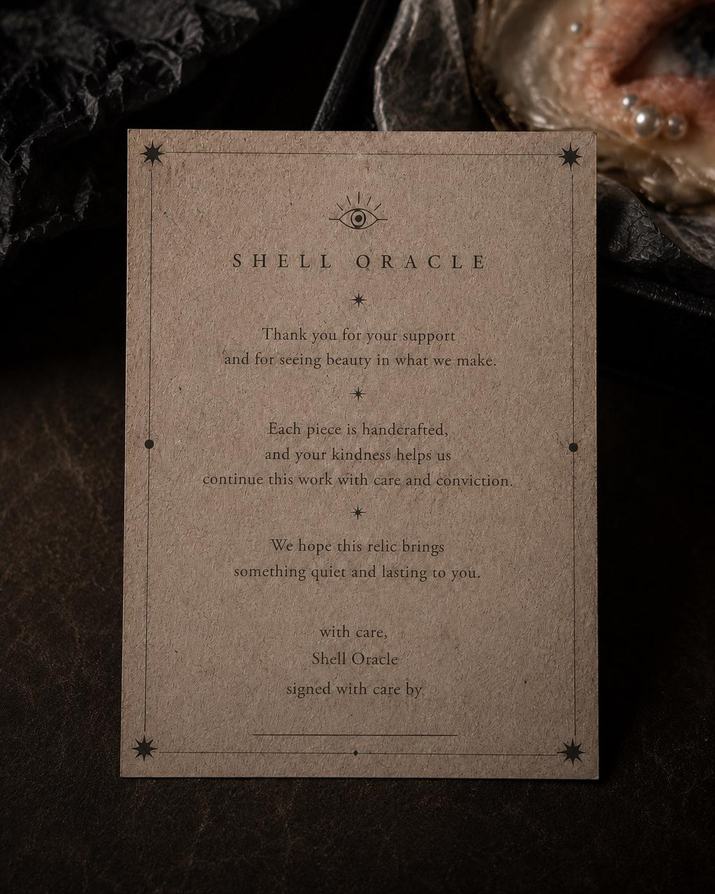 Shell Pearl Talisman — product detail view 10